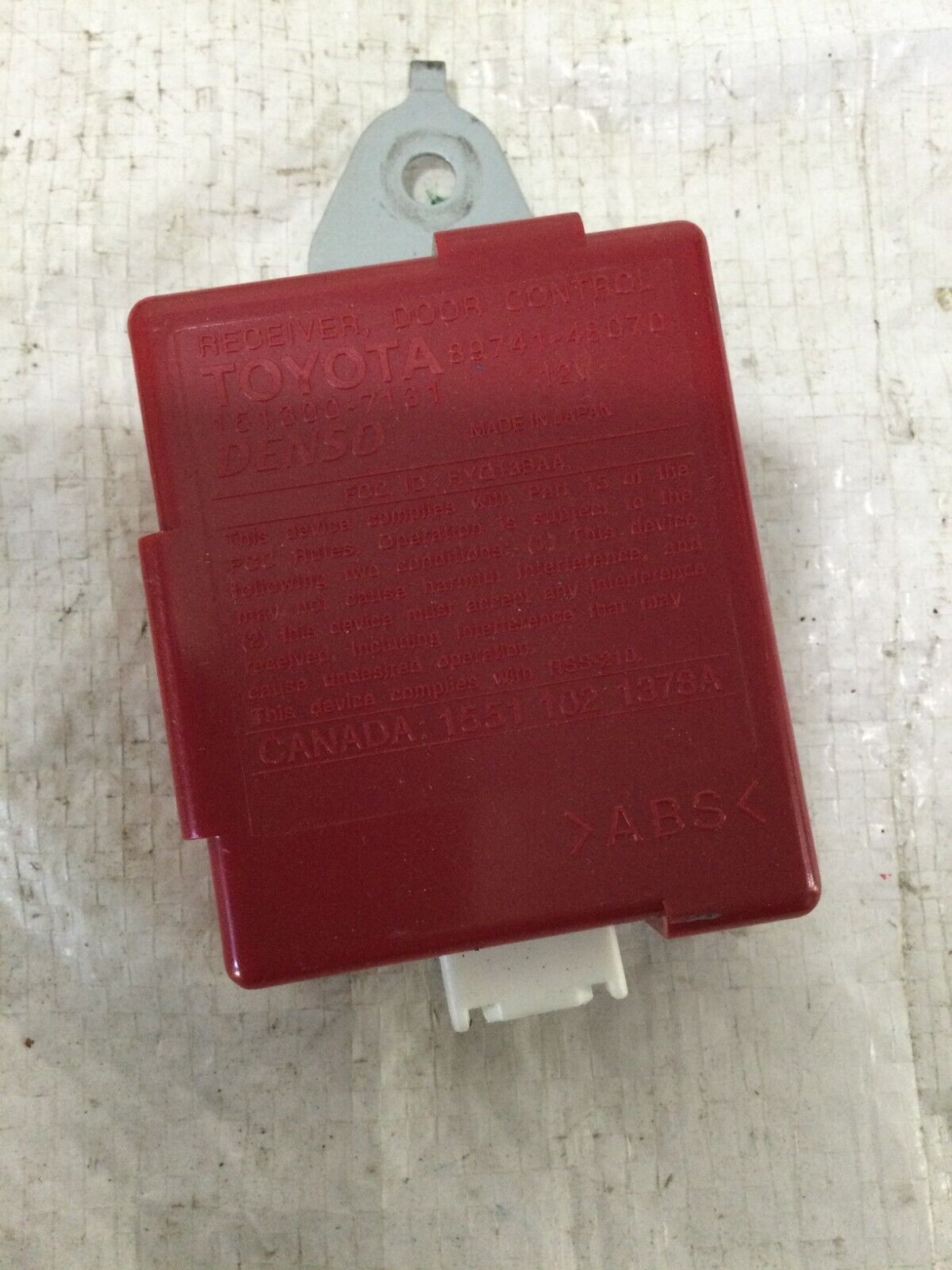 2003 Toyota Highlander  Receiver  Door Control Module OEM