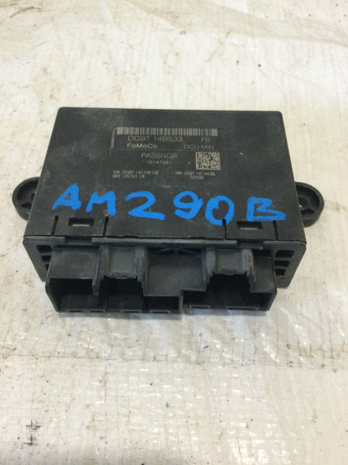 2018 Ford F-150 F150 Front Right Door Control Module OEM DG9T 14B533