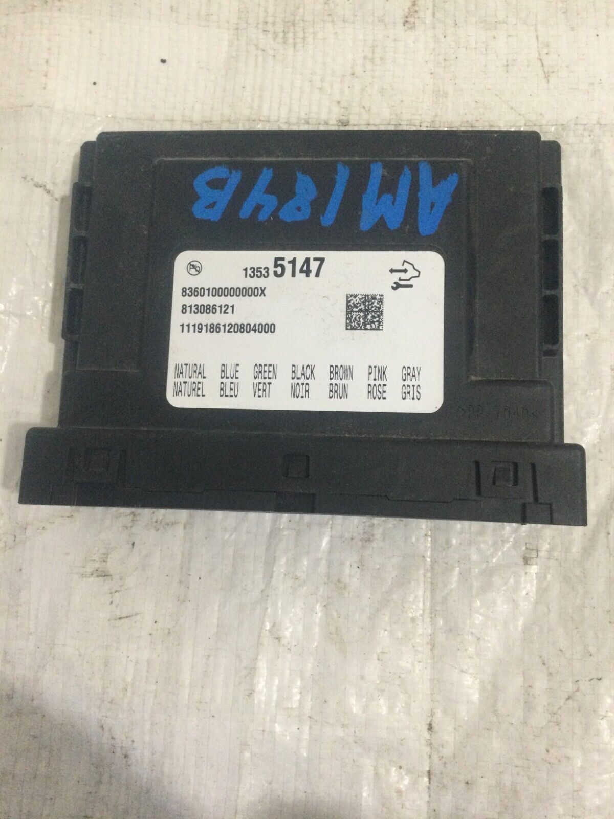 2019 GMC Sierra 1500 BCM Body Control Module 13535147 OEM