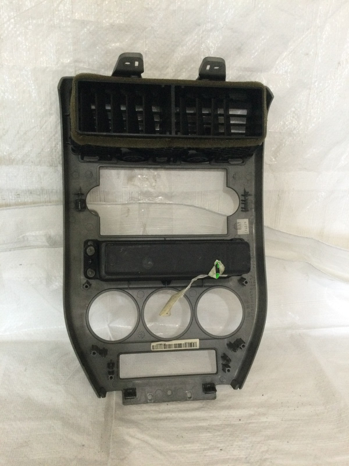 2008-2010 Compass Patriot Dash Radio Stereo Display Bezel Trim Panel OEM