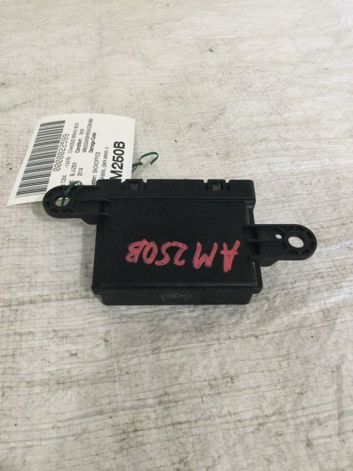 2019 Chevrolet Blazer Park Assist Control Module OEM 84448656