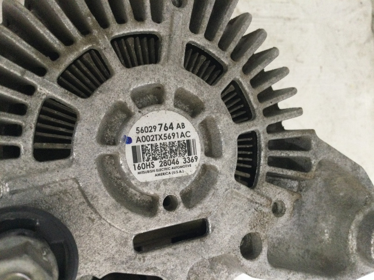 2019 Dodge Ram 1500 5.7L Alternator OEM 56029764AB