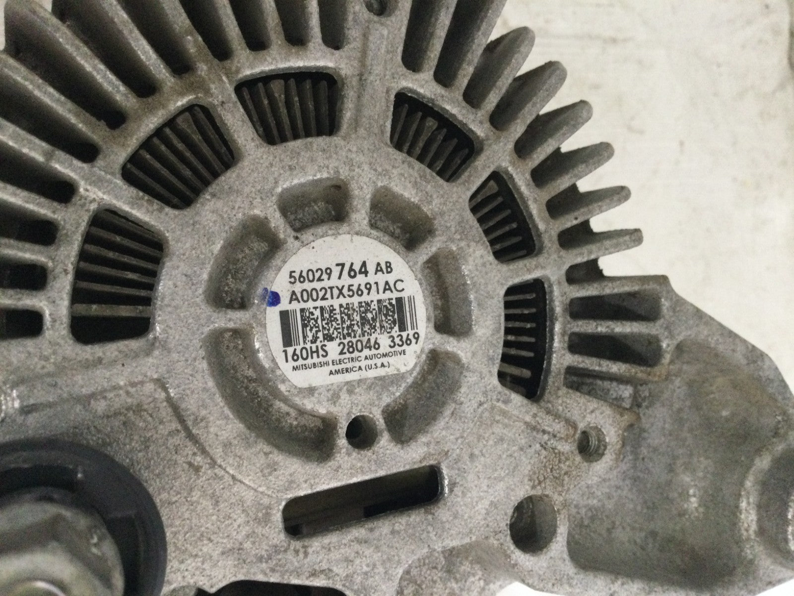 2019 Dodge Ram 1500 5.7L Alternator OEM 56029764AB