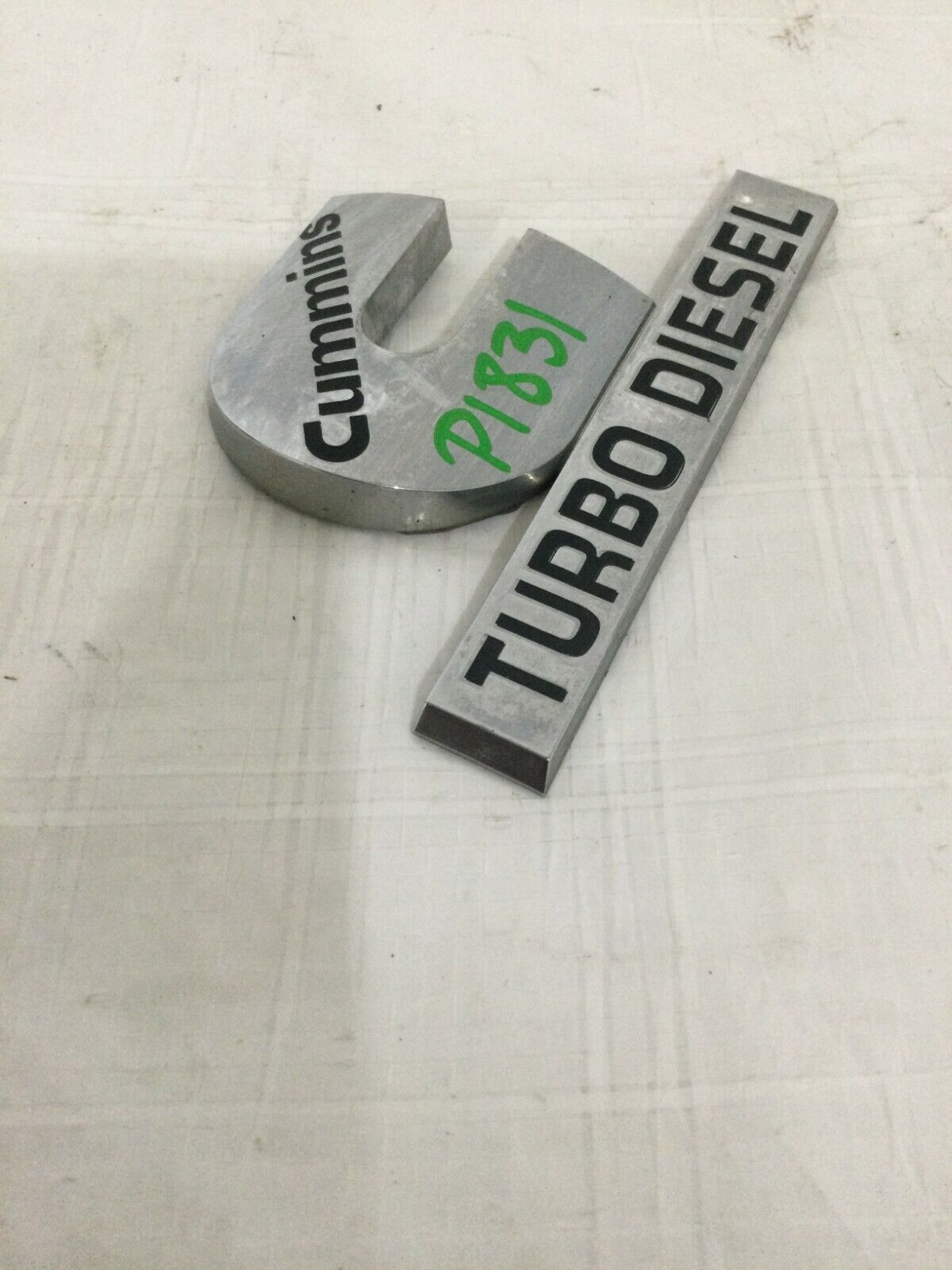 2006-2010 Dodge Ram 2500 3500 Cummins Turbo Diesel Chrome Fender Emblem OEM