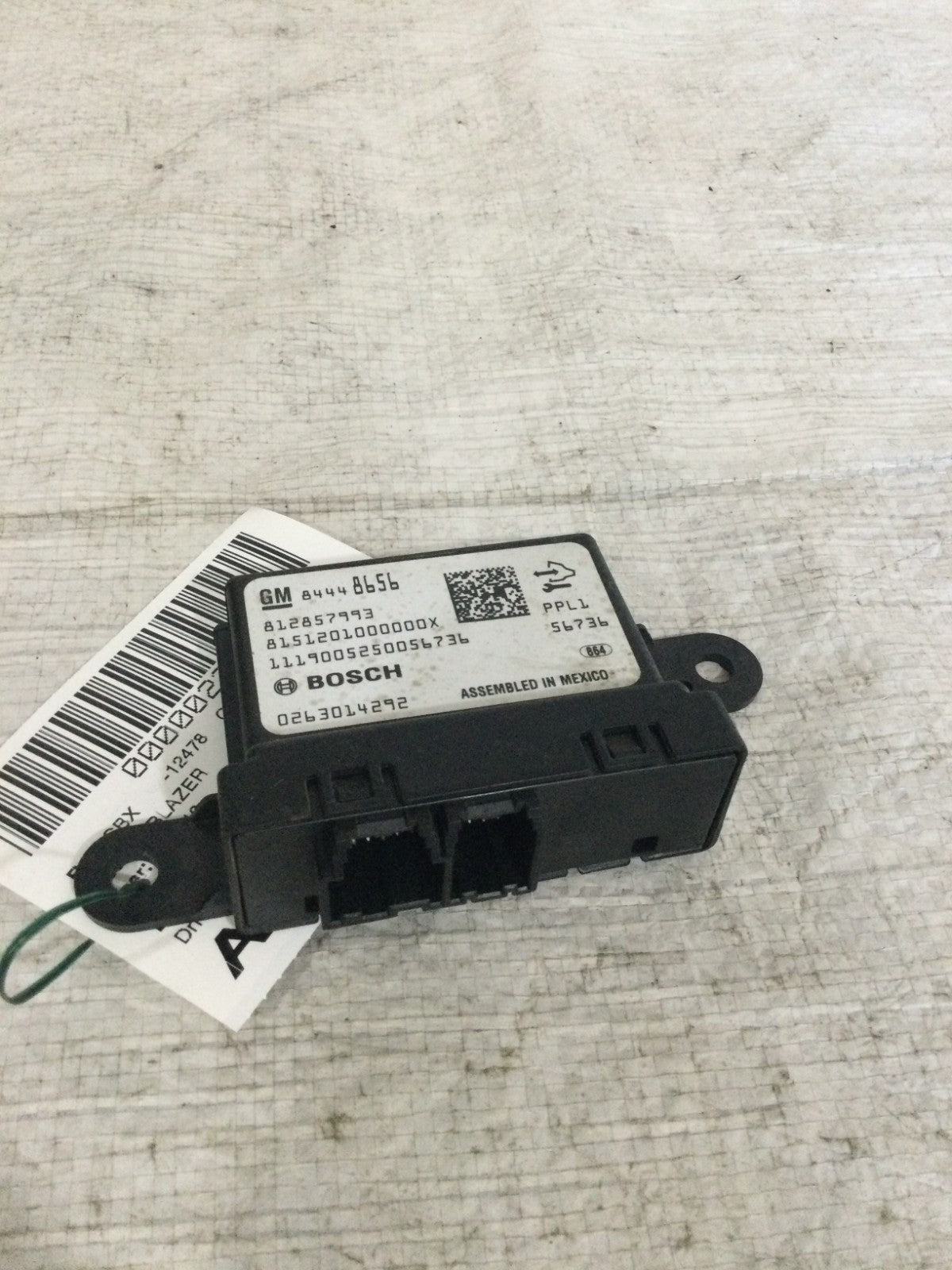 2019 Chevrolet Blazer Park Assist Control Module OEM 84448656