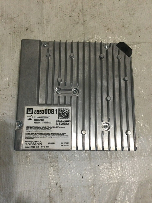 2022 Chevrolet Colorado Audio Equipment Radio Receiver 85530081 OEM