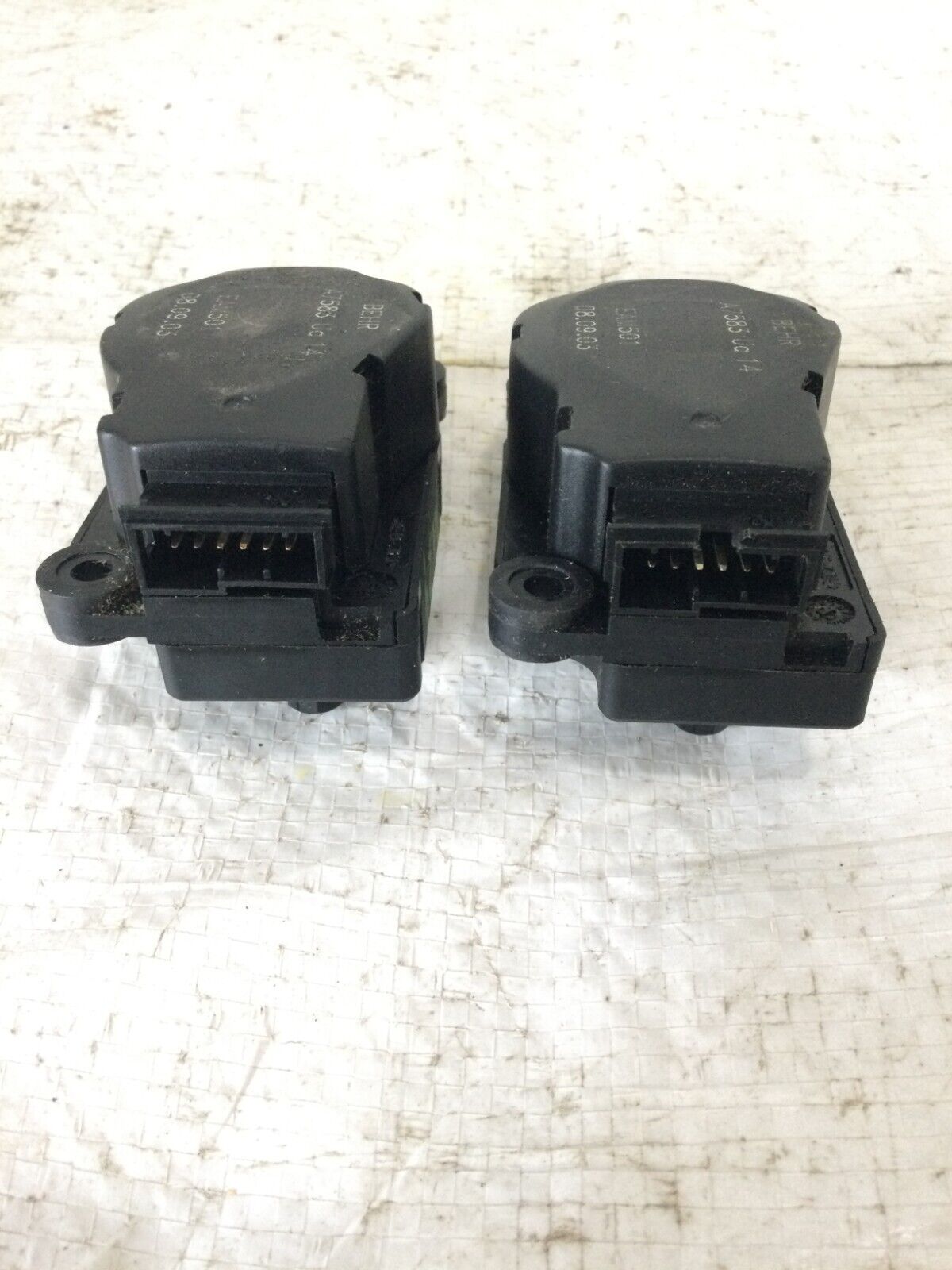 2004  Mercedes-Benz S-Class Air Flap Blend Door Actuator OEM Set of 2