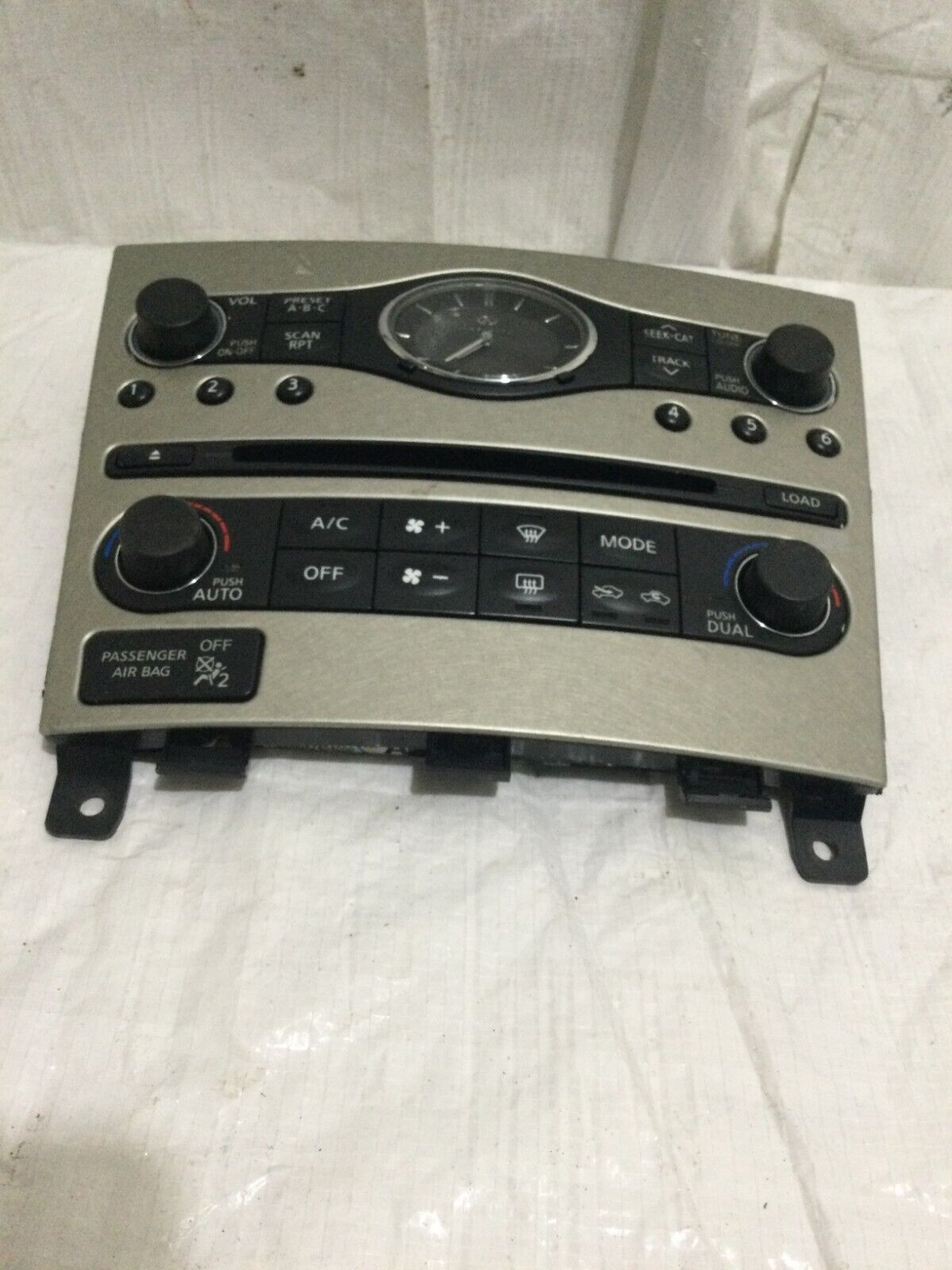 2007-2008 Infiniti G35 Radio Face Plate OEM