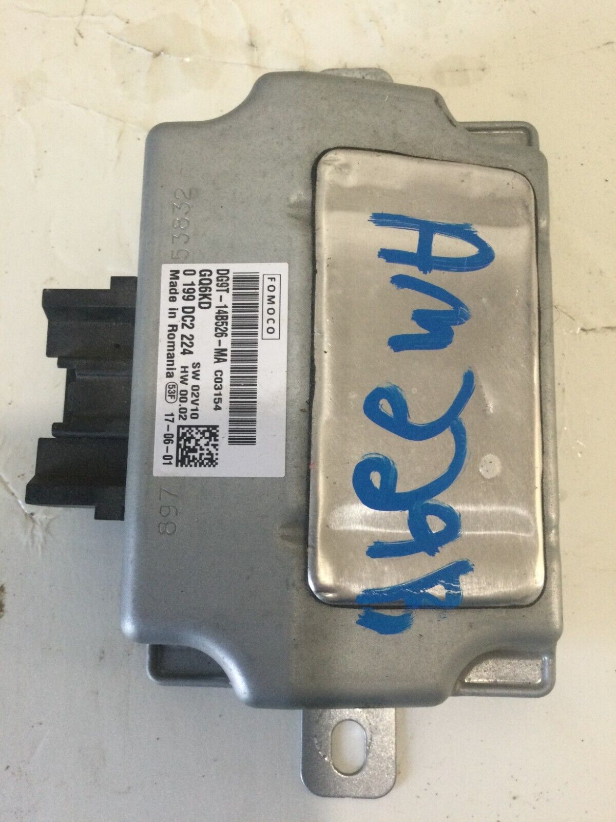 2017-2019 Ford F-150 Power Supply Voltage Stabilizer Module Unit DG9T-14B526-MA