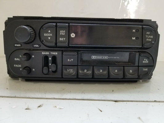 1999-2001 Dodge Intrepid Cassette Radio Player 04858583AF OEM