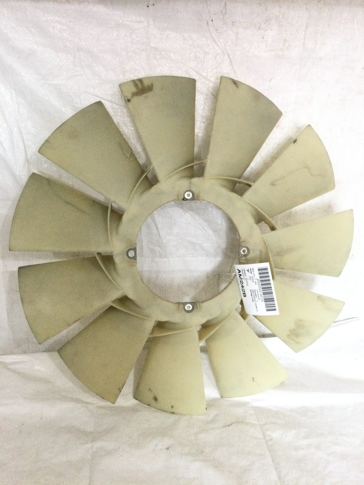 2017 Dodge Ram 3500 6.7L Fan Blade OEM MARKED DAMAGE
