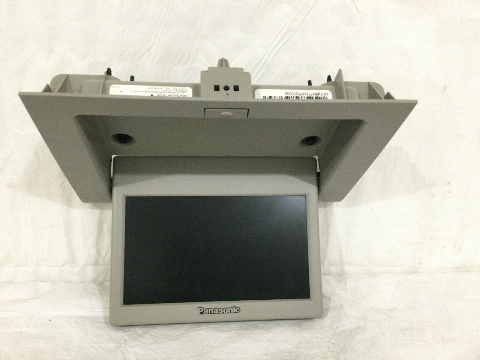 2007 GMC Acadia Rear Overhead Roof Mounted DVD Screen Monitor Gray OEM