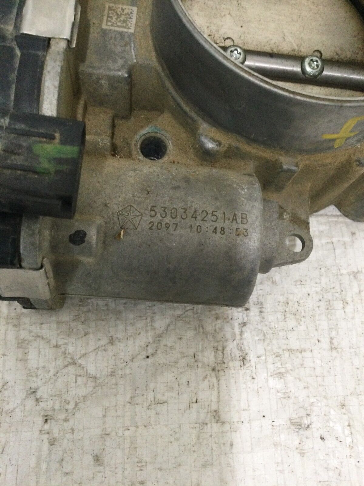 2018 RAM 1500  Throttle Body Assembly 53032801AB   OEM