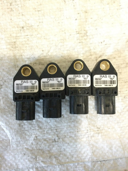 2010 Dodge Ram 2500 Crash Impact Sensor Set of 4 P68066160AA OEM