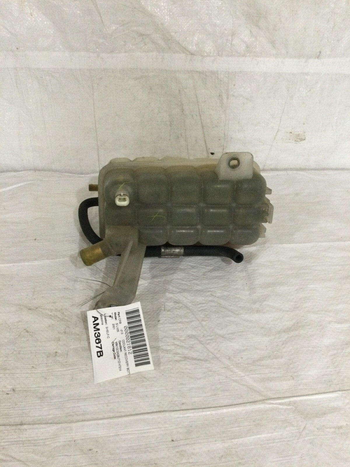 2001 Chevrolet Silverado 2500 Coolant Tank Reservoir OEM