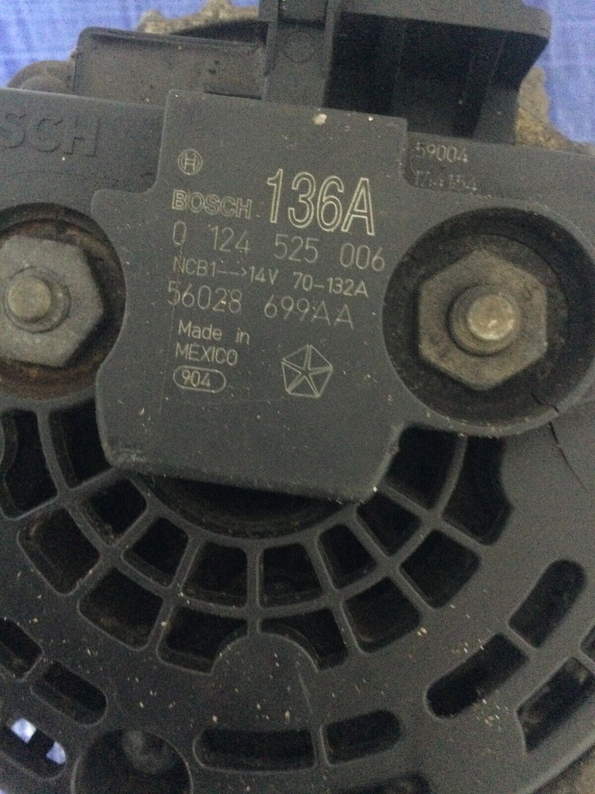 2006 Dodge Ram 1500 Alternator Motor OEM 5.7L 56028699AA