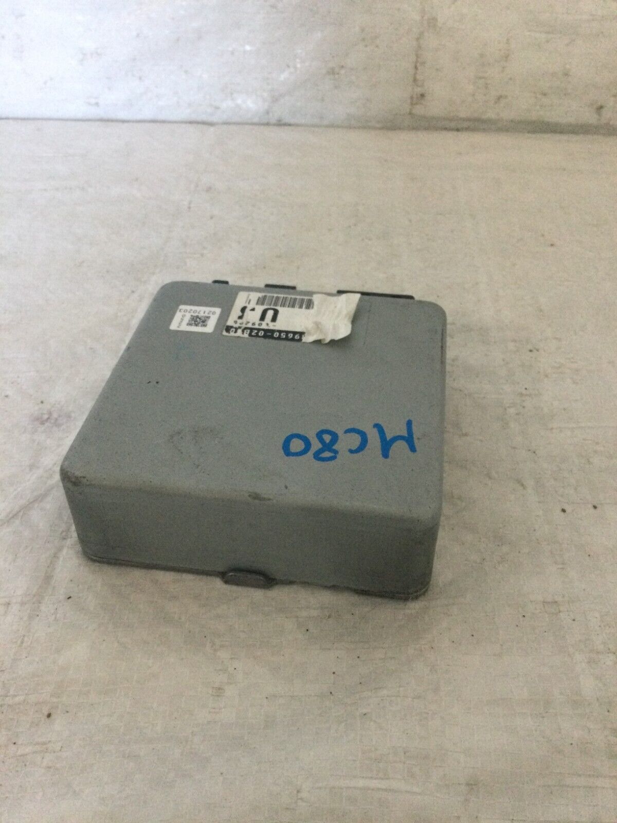  2016 Toyota Corolla Power Steering Control Module OEM 89650-02B20 
