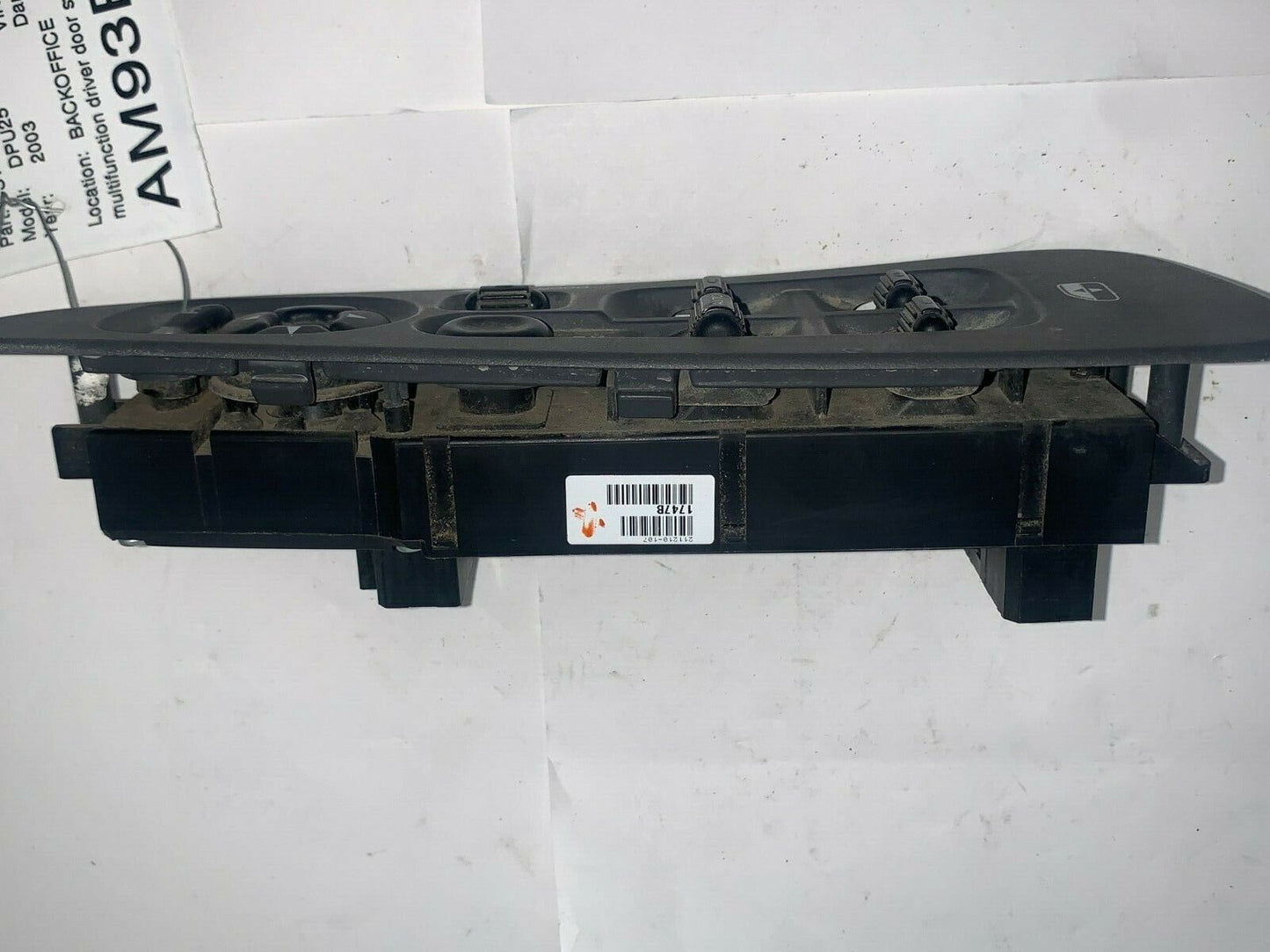 2003 Dodge Ram 2500 Front Left Driver Master Window Switch OEM 5.9L Diesel