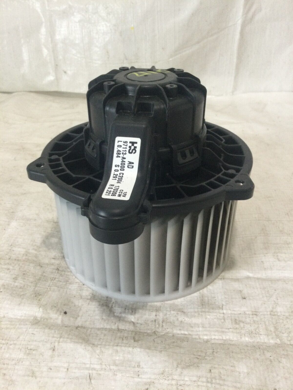 2017 Hyundai Elantra BLOWER MOTOR 97113-A4000 OEM