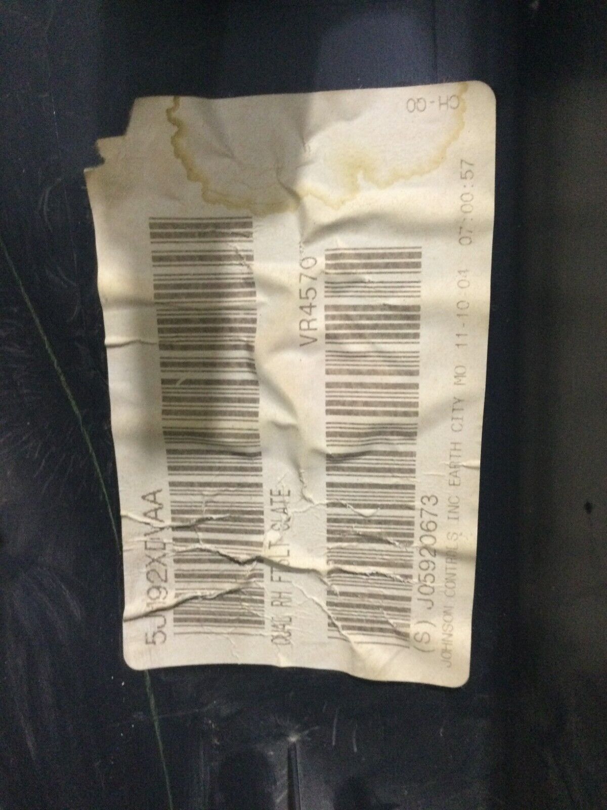 2002-2005 Dodge Ram 1500 Crew Cab Front Right Passenger Door Trim Panel OEM