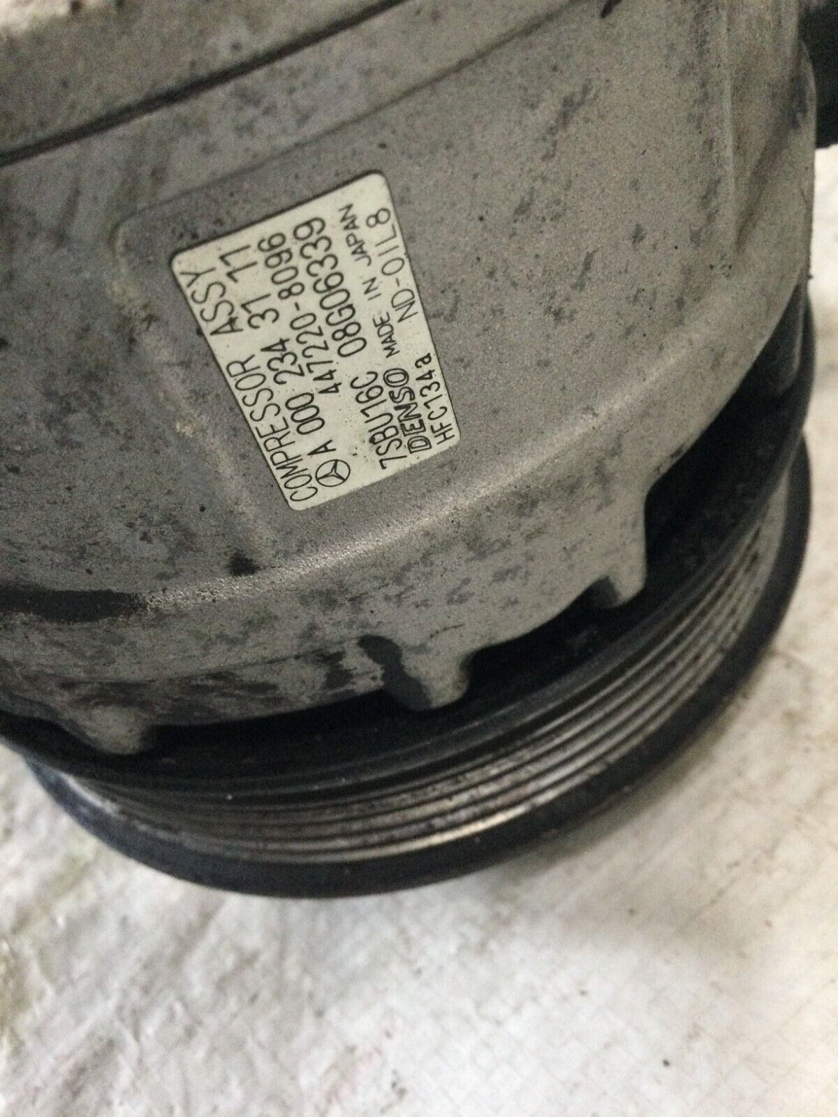 2006 Dodge Sprinter 2500 3500 A/C Air Conditioning AC Compressor OEM  A000234311