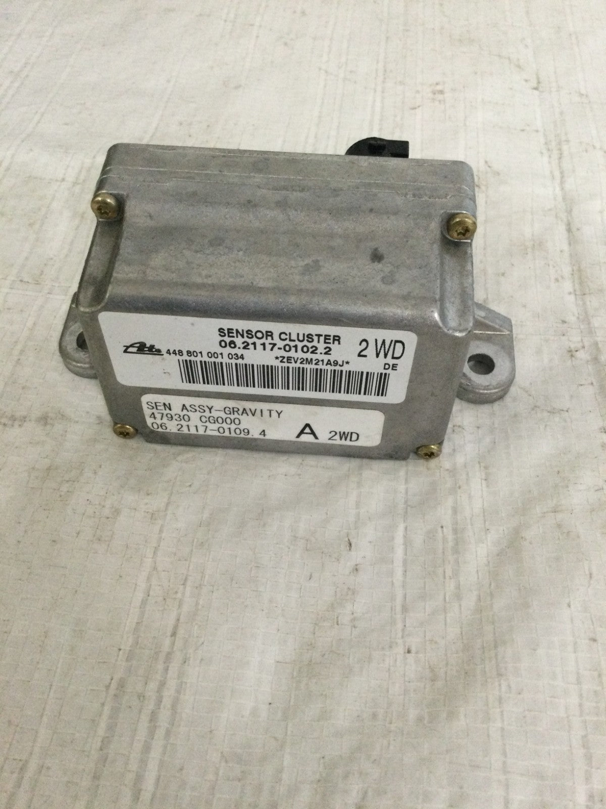 2003 Infiniti FX35 3.5L Yaw Rate Sensor OEM 448801001034