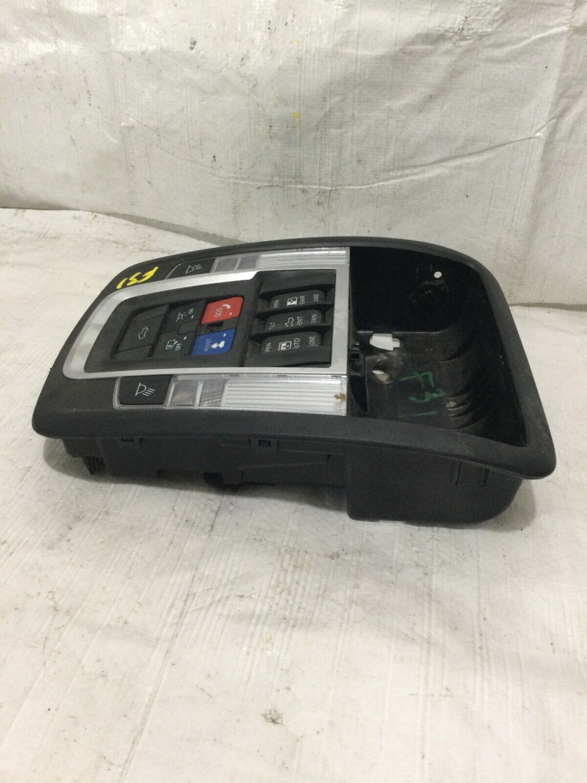 2019-2023 Ram 1500 Longhorn Black Roof Console w/Sunroof/Pwr Sliding OEM