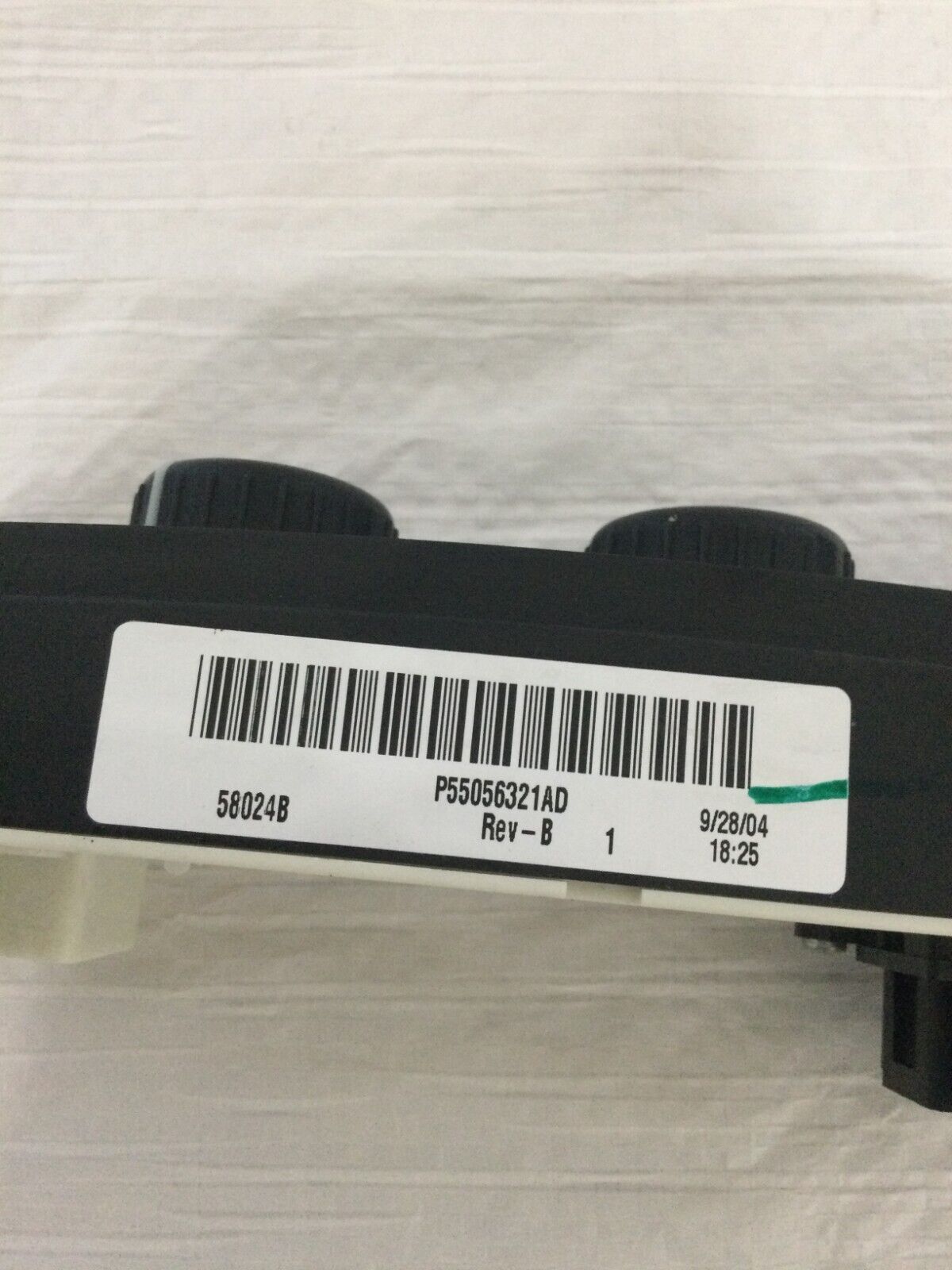 2002-2005 Dodge Ram 1500 A/C Heater Climate Control Switch 55056322AD OEM