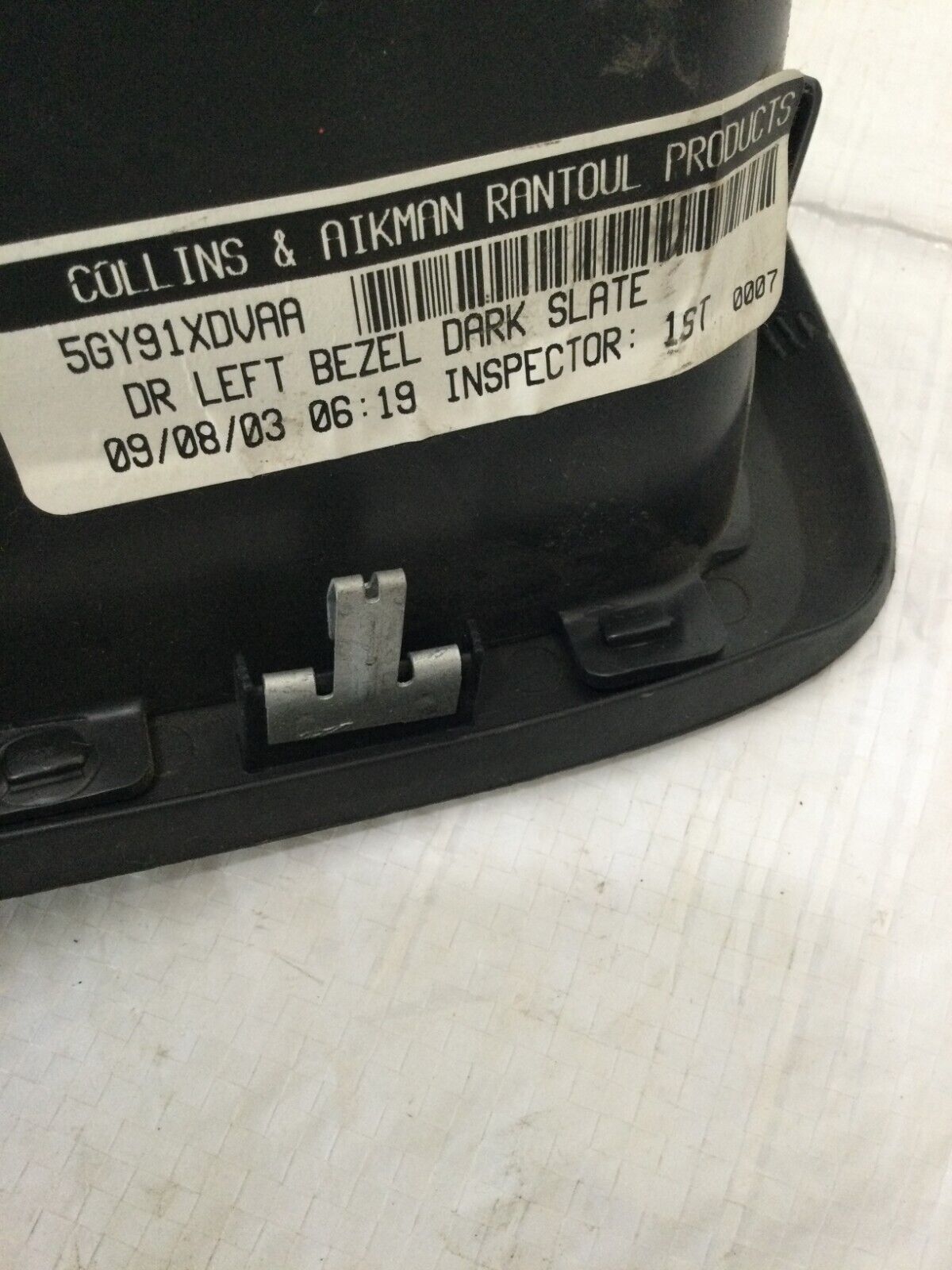 2004 Dodge Ram 1500 Dark Slate Left Driver Air Vent W/Headlight Cargo Switch OEM