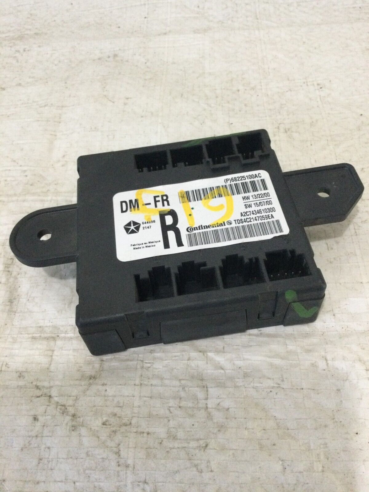 2018 RAM 1500  Front Right Passenger Door Control Switch OEM