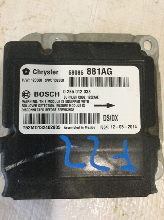 2013- 2014 Dodge Ram 1500 SRS Control Module 68085881AG OEM