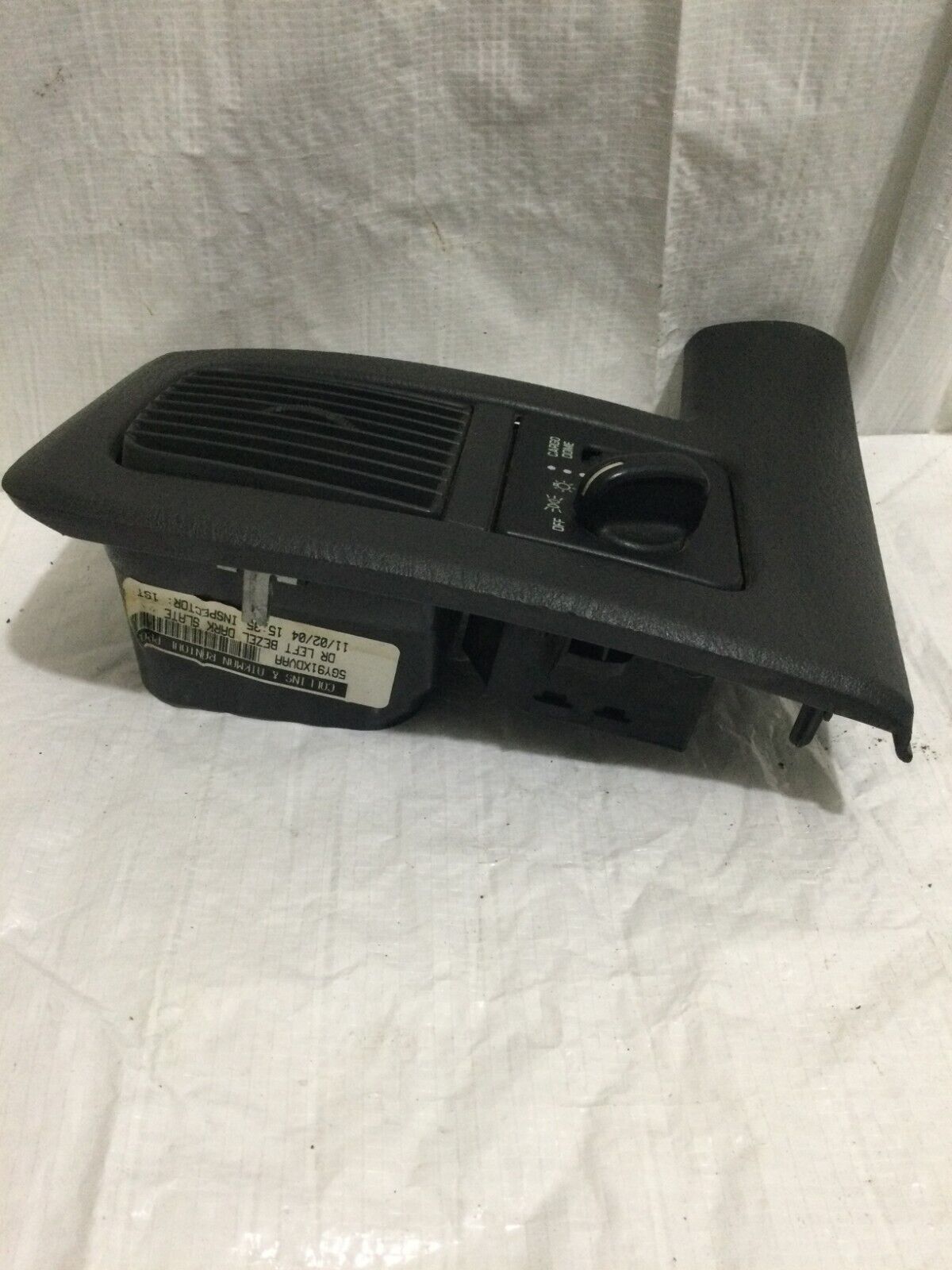2005 Dodge Ram 1500 Head Light Dome Light Switch Bezel W/ Vent 5GY91TRMAA OEM