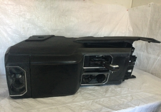2017-2020 Ford F150 Front Floor Center Console Assembly W/Lid Shifter Black OEM