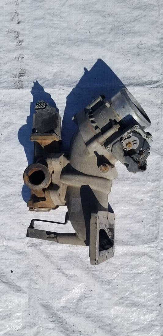 2010 Dodge Ram 2500 6.7L Turbo Diesel EGR Manifold Elbow W/ Throttle Body OEM