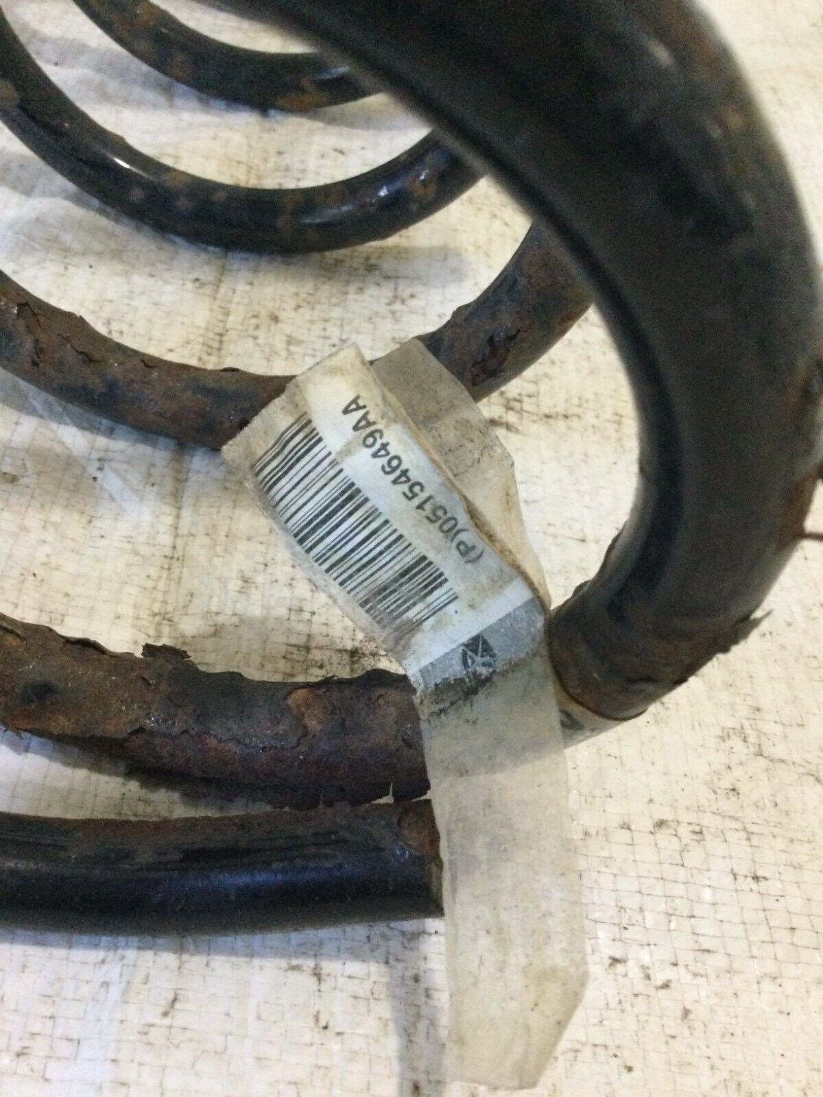 2017-2018 Dodge Ram 1500  Rear Coil Spring  05154649AA OEM