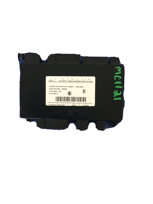 2010 Jeep Grand Cherokee Left Front Seat Control Module OEM