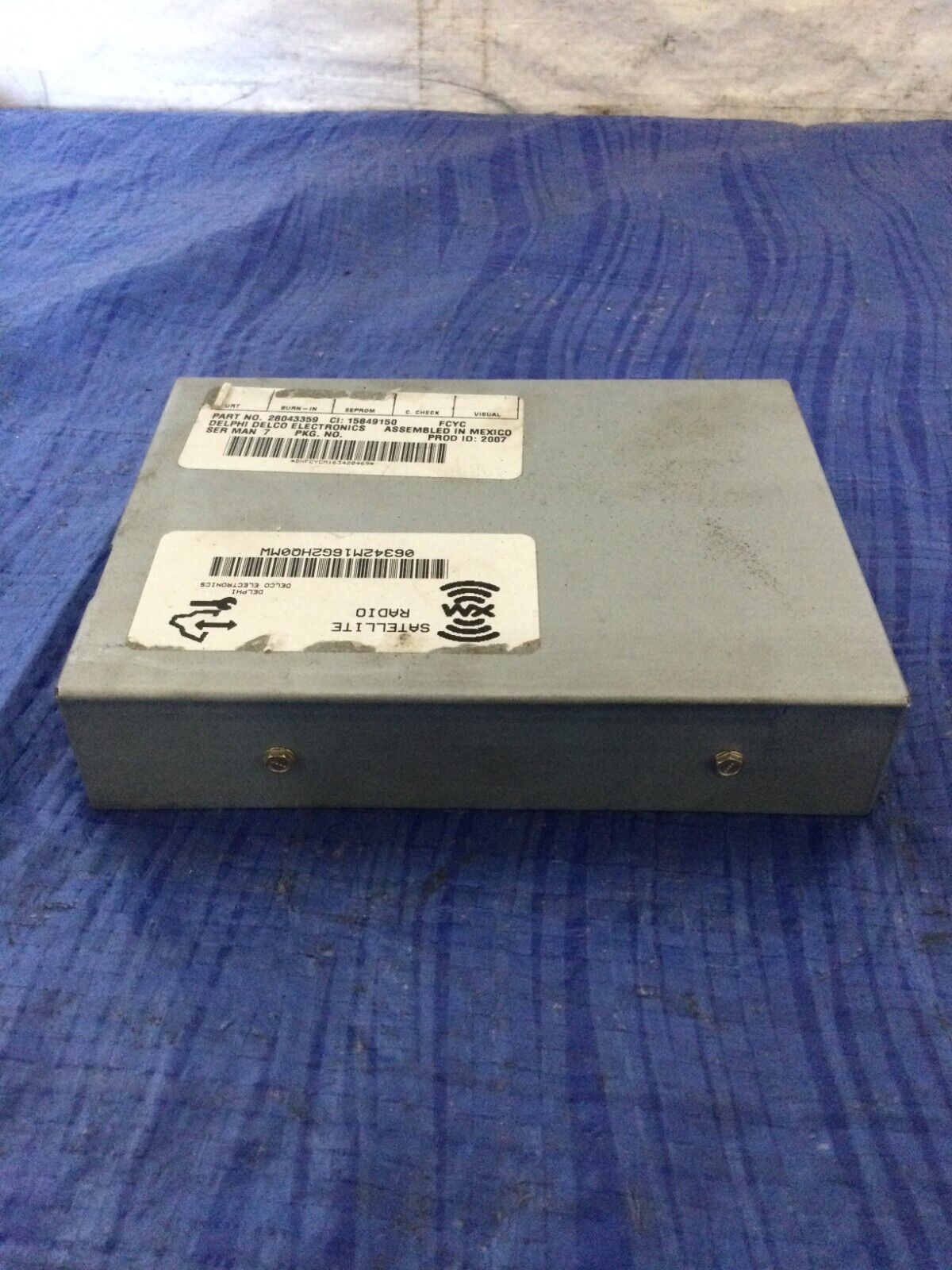 2007 Cadillac Escalade ESV XM Satellite Radio Communication Control Module OEM