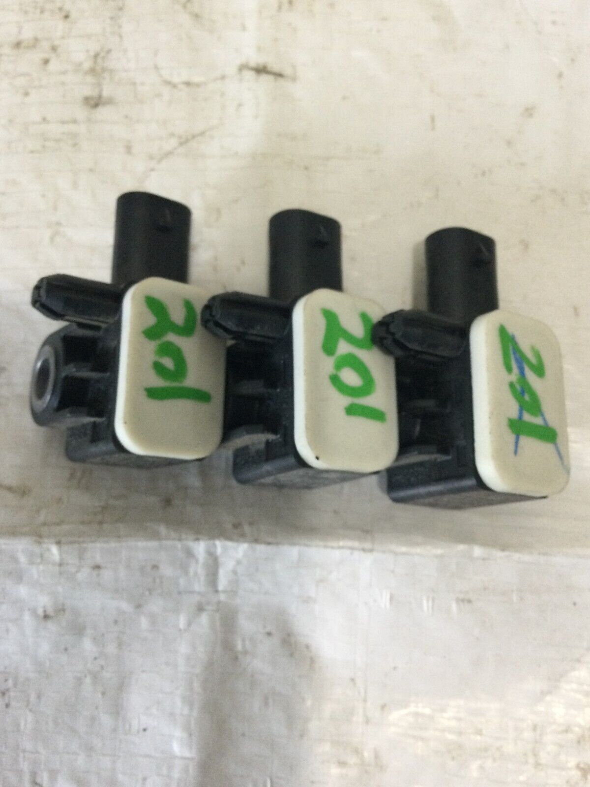 2018 Dodge  Ram 3500 SRS  Sensor 56054085AA OEM Set Of Three