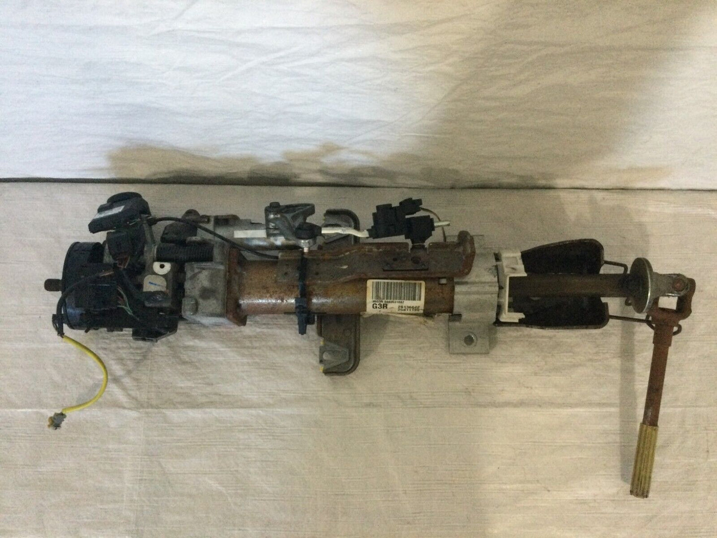 2007 GMC Sierra 2500HD Steering Column Assembly W/ Clock Spring 26136672 OEM