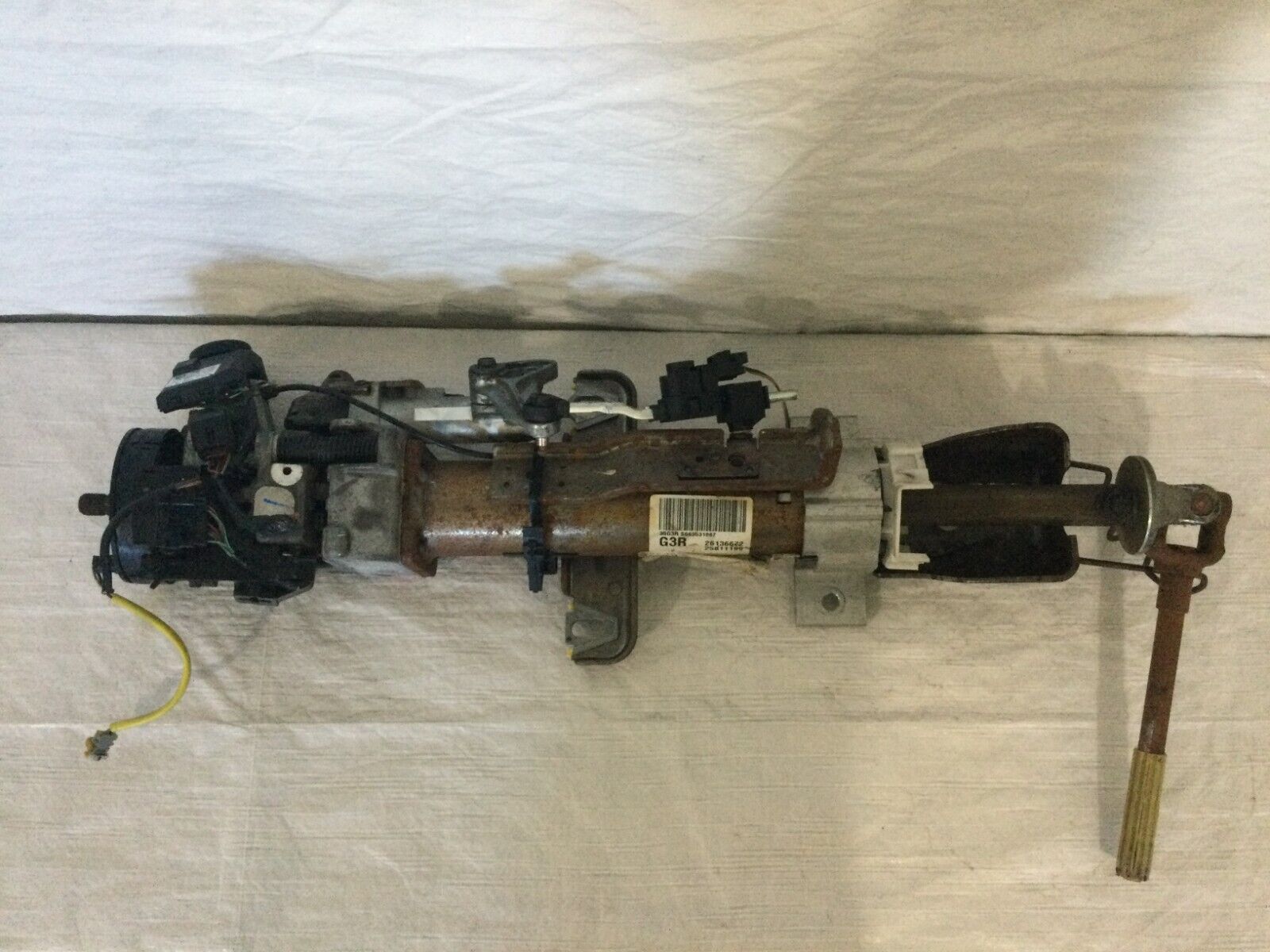 2007 GMC Sierra 2500HD Steering Column Assembly W/ Clock Spring 26136672 OEM