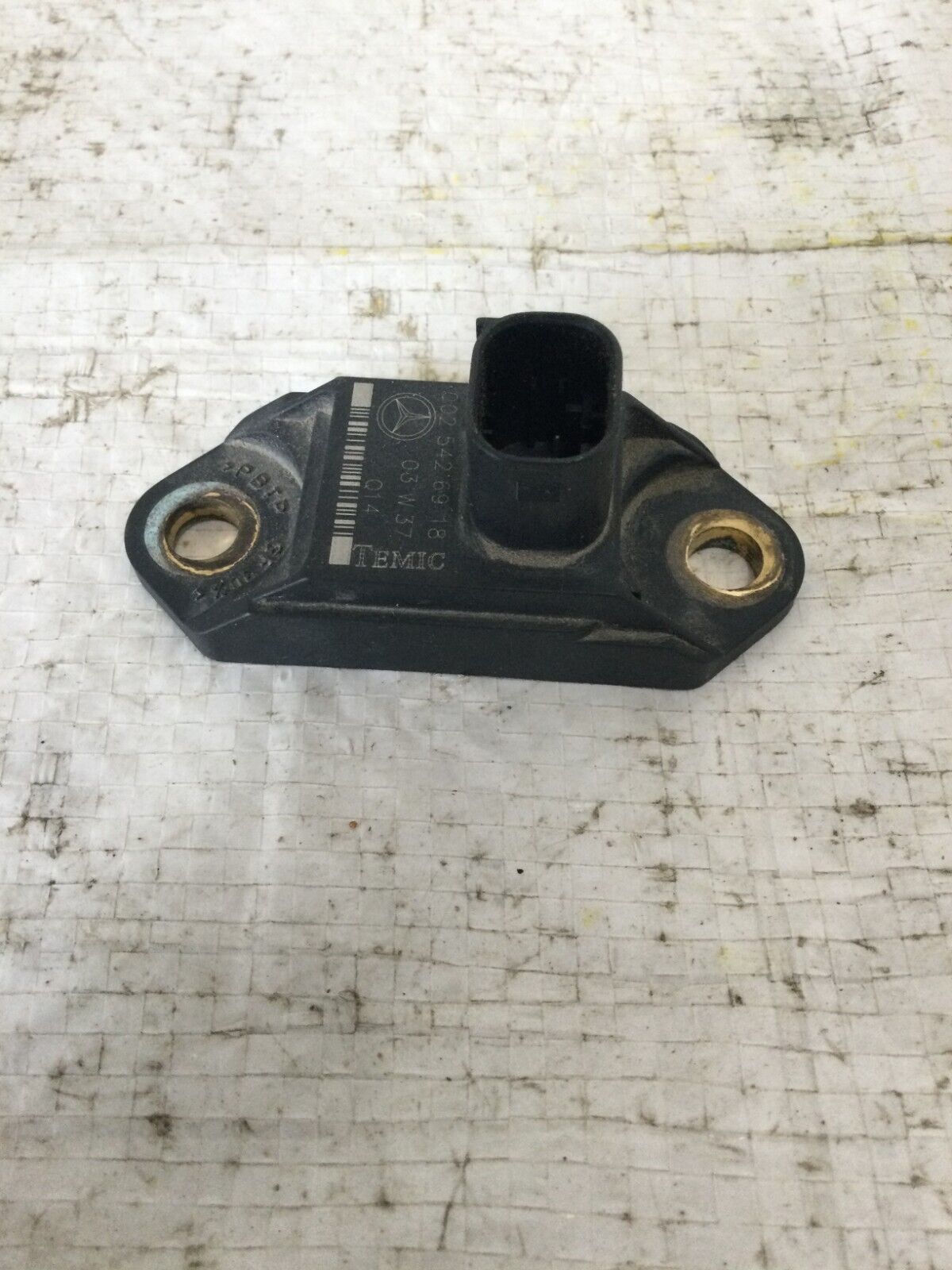 2004 Mercedes Benz S Class S430 Yaw Rate Acceleration Sensor Unit 0025426918 OEM