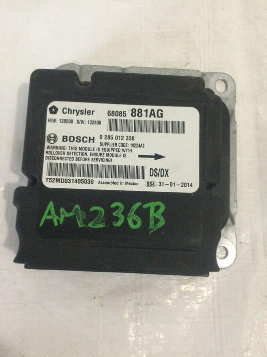 2014 Dodge Ram 1500 SRS Control Module OEM 68085881AG