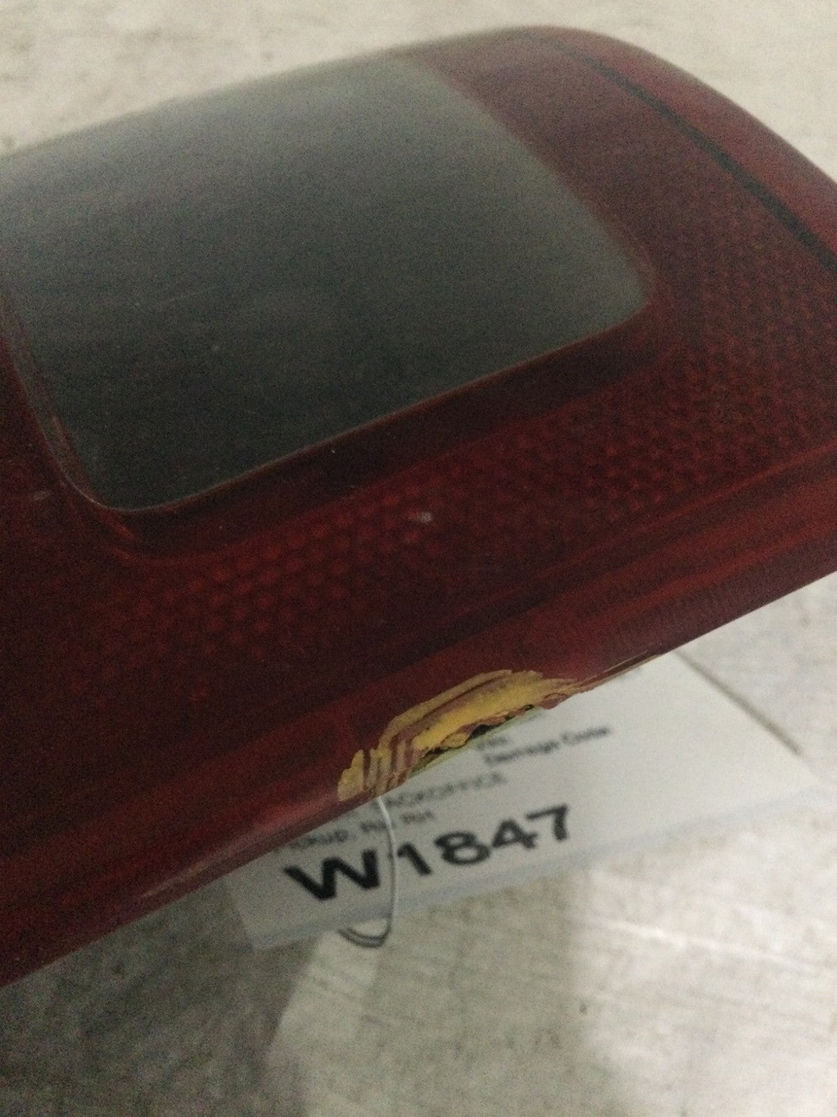 2003 Dodge Ram 2500 Passenger Side Tail Light OEM 55077116 MARKED DAMAGE