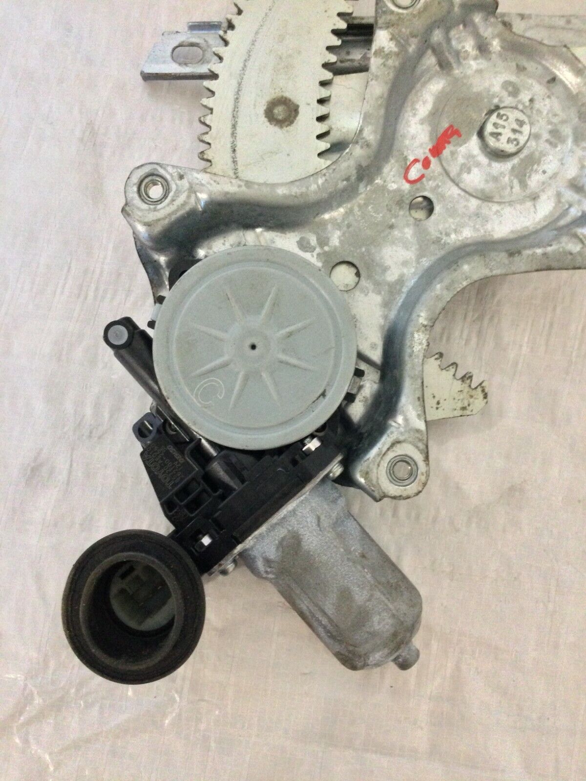 2016-2018 Toyota RAV4 Front Left Driver Window Motor Regulator OEM