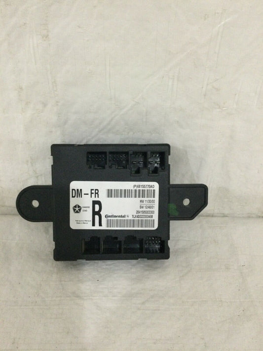 2014 Dodge Ram 1500 Front Right Door Control Module 68155770AD OEM