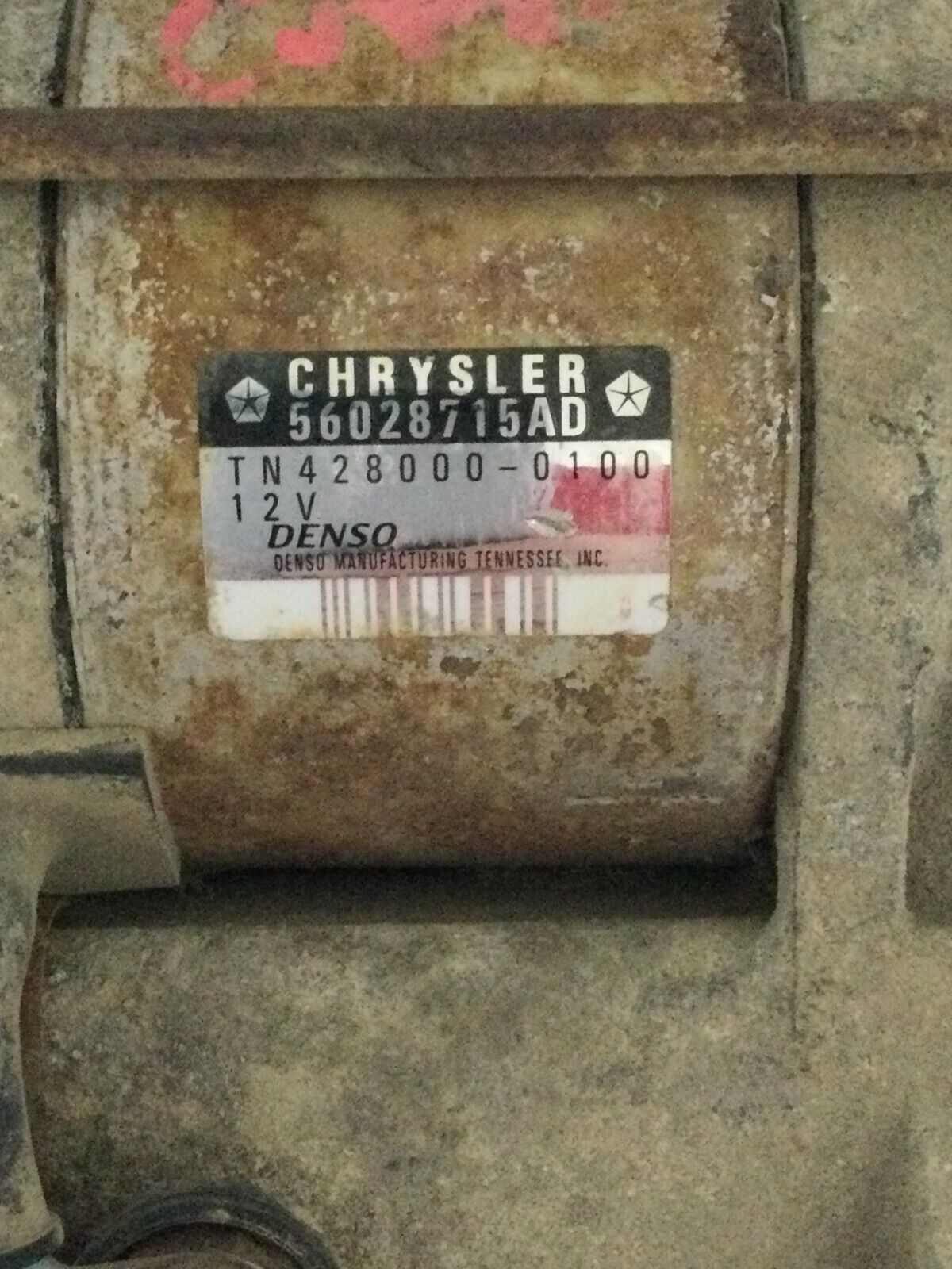 2003-2004 Dodge Ram 1500 Engine Starter Motor OEM 56028715AD 4.7L