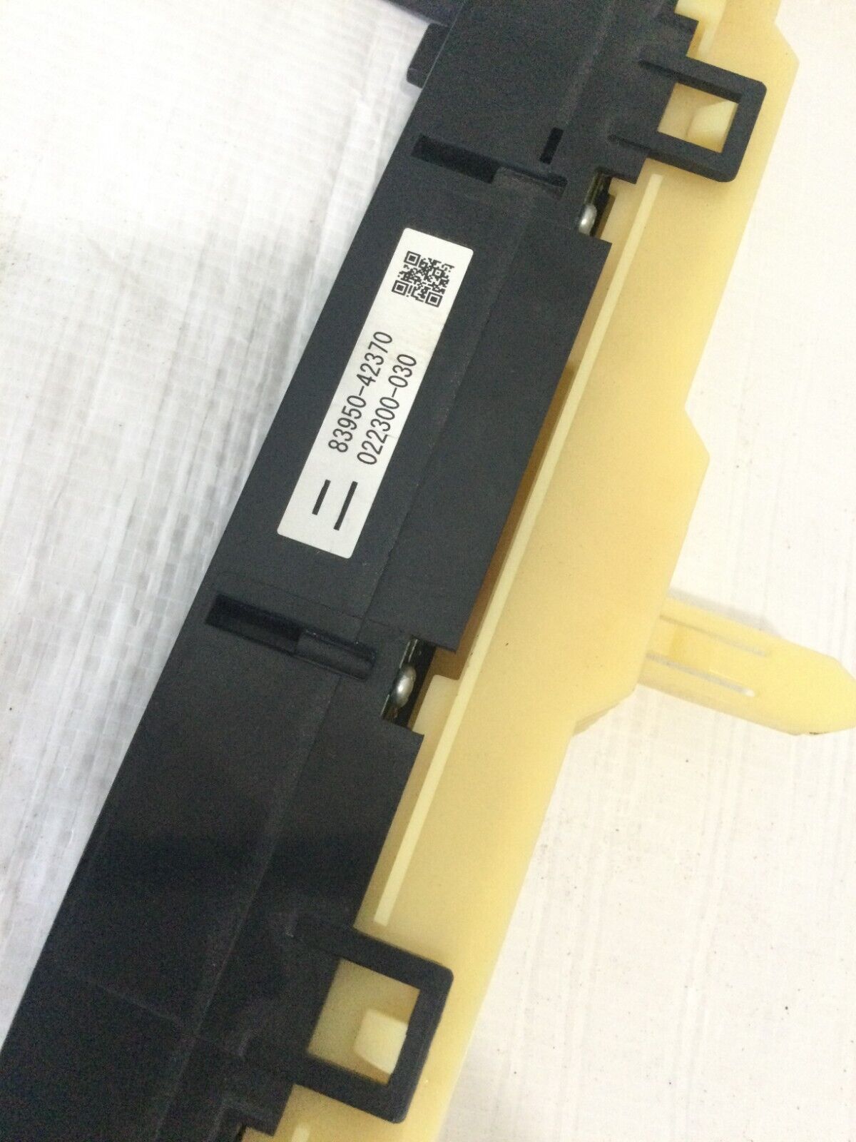 2018 Toyota RAV4 Traction Control Dash Hazard Switch W/ Clock 83950-42370 OEM