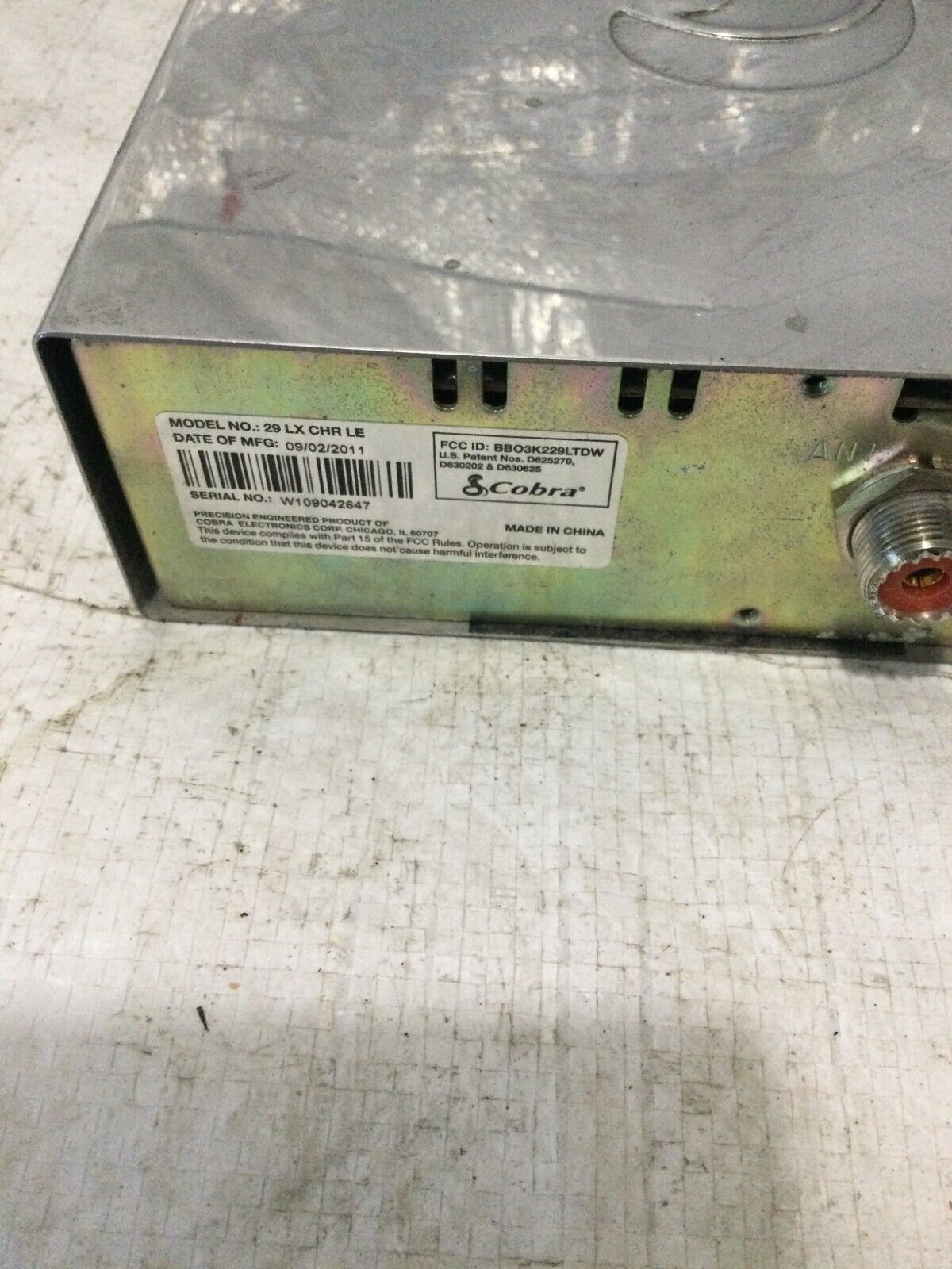 Cobra 29 LX CHR LE Chrome 40 Channel CB Radio