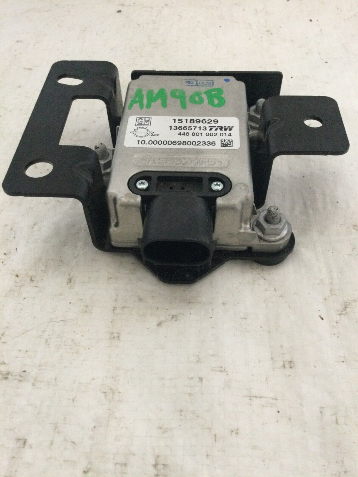 2003-2006 Cadillac Escalade EXT Yaw Rate Sensor OEM 15189628