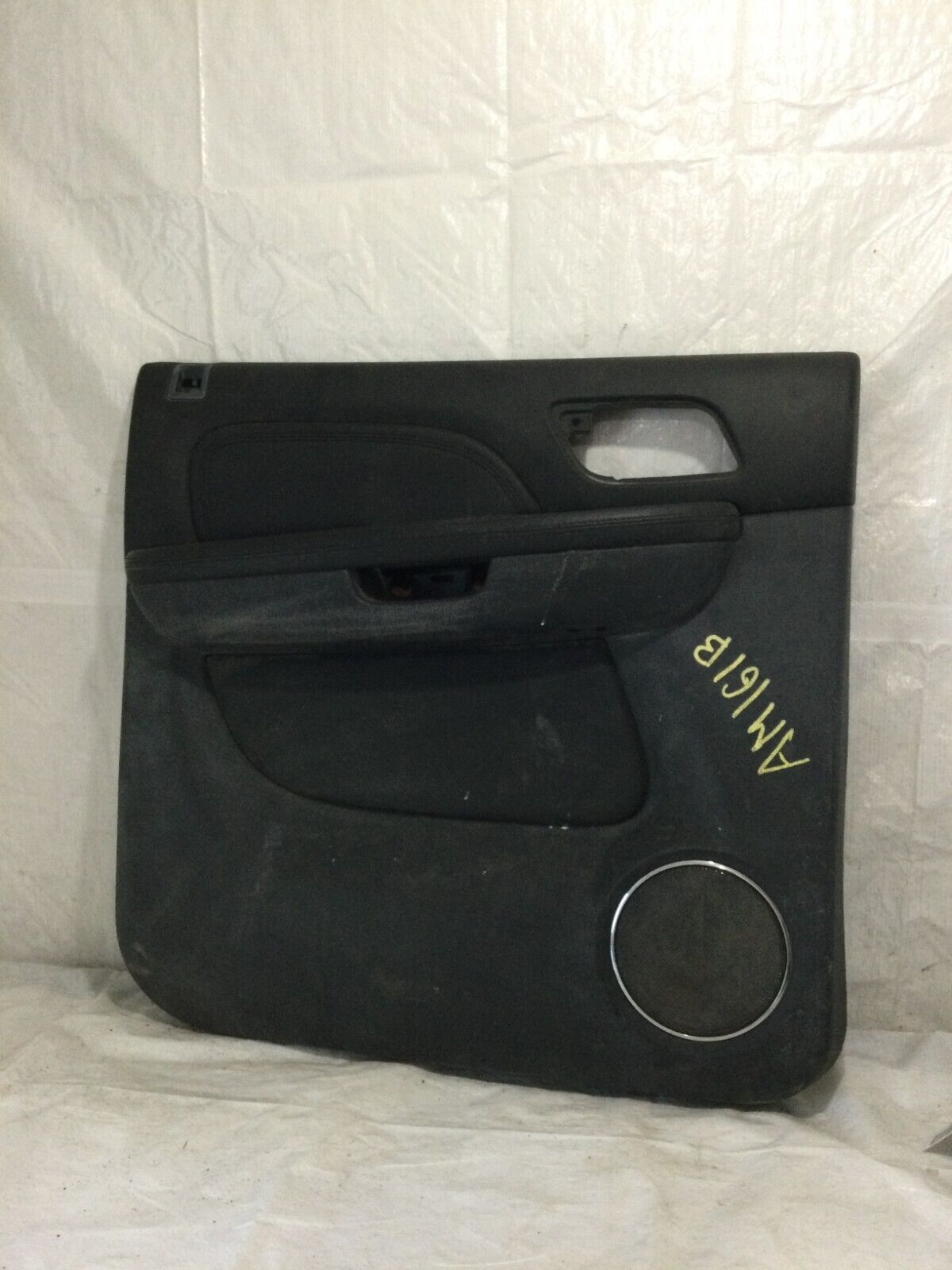2007-2009 Cadillac Escalade ESV Rear Left Door Trim Panel Black OEM 15096294